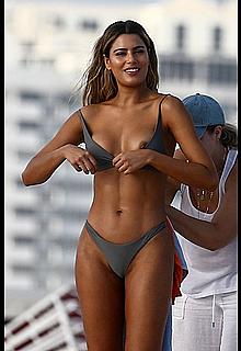 Ariadna Gutierrez flashes her nude tits and ass at a Miami beachside photshooot Ariadna Gutierrez flashes her nude tits and ass at a Miami beachside photshooot