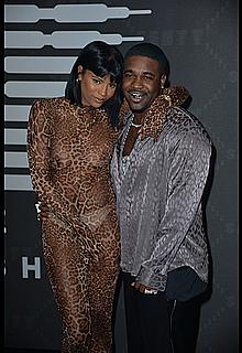 Fashion photographer Renell Medrano in a see through leopard print bodysuit at NY Fashion Week Fashion photographer Renell Medrano in a see through leopard print bodysuit at NY Fashion Week