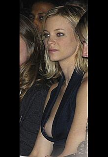 Amy Smart nipple slip paparazzi photos