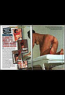 Elizabeth Hurley topless paparazzi photos