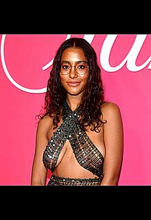 Hannah Traore sexy at New York Fashion Week