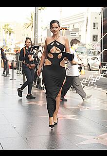 Natasha Blasick outside the Final Destination Bloodlines Premiere at TCL Chinese Theatre