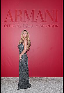 Sydney Sweeney braless in sheer dress at Armani Beauty Dinner at 83rd Venice Film Festival - September 03, 2026