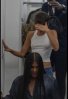 Zendaya Coleman pokies while making a stop at a vintage shop in Paris - October 06, 2026