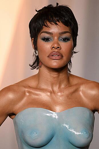 Teyana Taylor sexy in tight see through outfit at 6th Annual Academy Museum Gala at the Academy Museum of Motion Pictures in LA - October 17, 2026