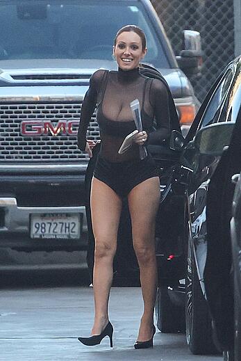 Bianca Censori spotted out and about in Beverly Hills - October 03, 2026