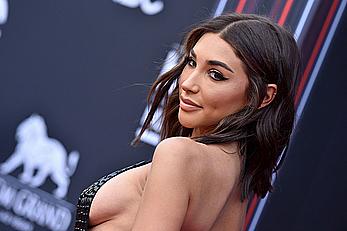 Chantel Jeffries sideboob at 2018 Billboard Music Awards in Las Vegas