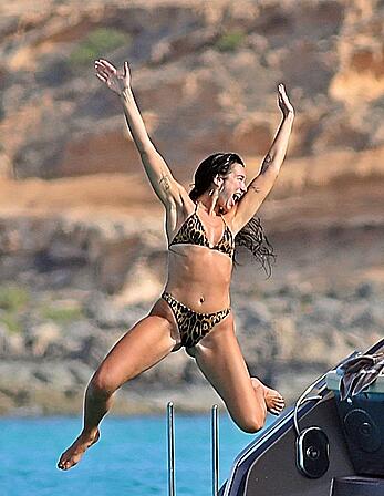 Dua Lipa spotted enjoying a holiday boat day with her siblings in Ibiza - August 19, 2026