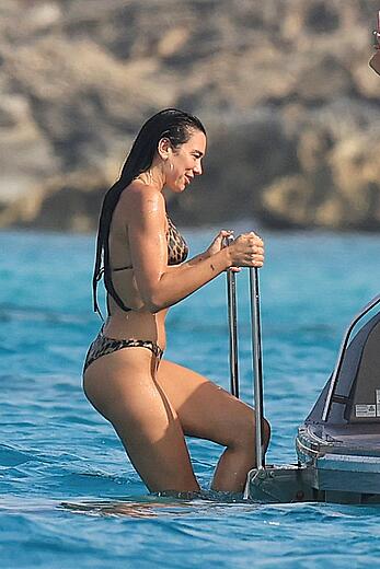 Dua Lipa spotted enjoying a holiday boat day with her siblings in Ibiza - August 19, 2026