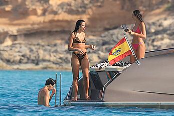 Dua Lipa spotted enjoying a holiday boat day with her siblings in Ibiza - August 19, 2026