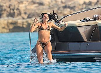 Dua Lipa spotted enjoying a holiday boat day with her siblings in Ibiza - August 19, 2026