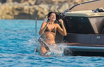 Dua Lipa spotted enjoying a holiday boat day with her siblings in Ibiza - August 19, 2026