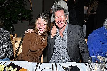 Ever Anderson braless at the Isabel Marant & NET-A-PORTER Dinner in LA