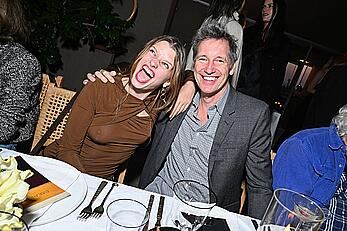 Ever Anderson braless at the Isabel Marant & NET-A-PORTER Dinner in LA