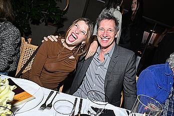 Ever Anderson braless at the Isabel Marant & NET-A-PORTER Dinner in LA
