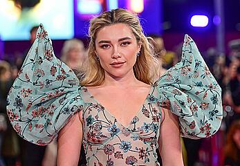 Florence Pugh braless in see through dress st Klara and the Sun Premiere at the 70th BFI London Film Festival - October 15, 2026