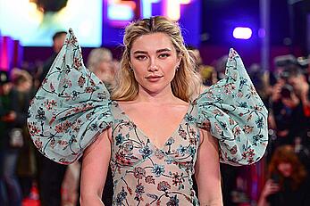 Florence Pugh braless in see through dress st Klara and the Sun Premiere at the 70th BFI London Film Festival - October 15, 2026