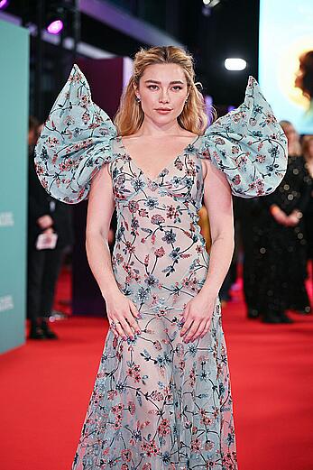 Florence Pugh braless in see through dress st Klara and the Sun Premiere at the 70th BFI London Film Festival - October 15, 2026