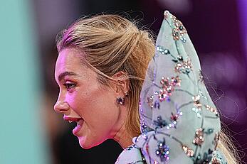 Florence Pugh braless in see through dress st Klara and the Sun Premiere at the 70th BFI London Film Festival - October 15, 2026