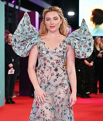 Florence Pugh braless in see through dress st Klara and the Sun Premiere at the 70th BFI London Film Festival - October 15, 2026