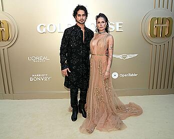 Halsey see through to boobs at 2026 Gold Gala at The Music Center in Los Angeles