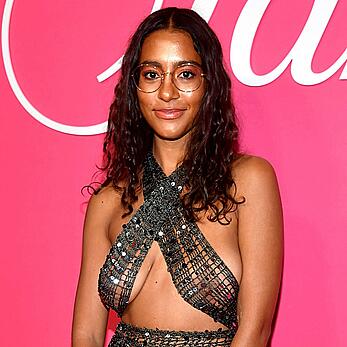 Hannah Traore sexy at New York Fashion Week