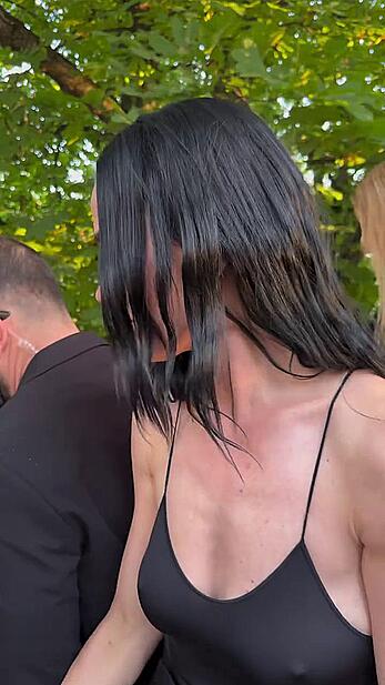 Katy Perry hard nipples at Paris For Lauren Sanchez's Bachelorette Party