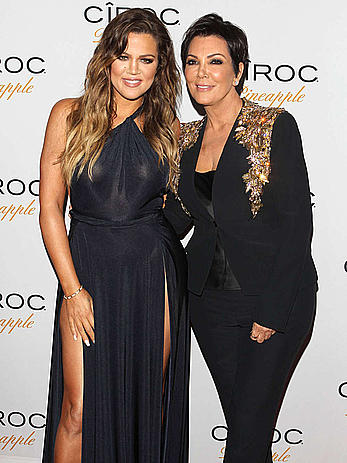 Khloe Kardashian see through at French Montana birthday party