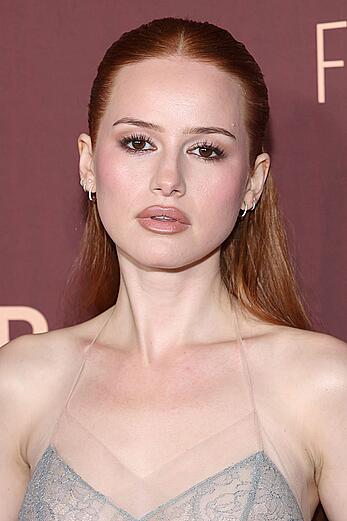 Madelaine Petsch braless in see through dress at The Actors Night hosted by The Actor Awards and Elle in LA