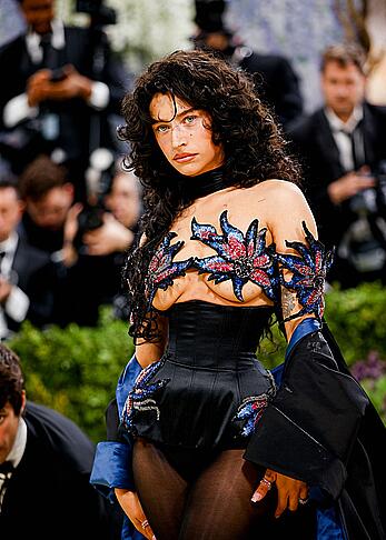 Odessa A'zion attends 2026 Met Gala Celebrating Costume Art at the Metropolitan Museum of Art