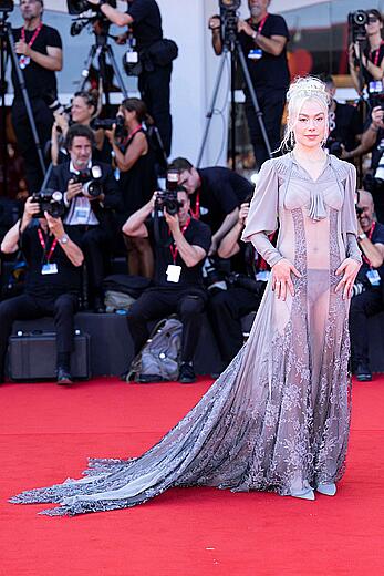 Phoebe Bridgers see through to tits at Primetime Screening at 83rd Venice International Film Festival at Sala Grande - September 05, 2026