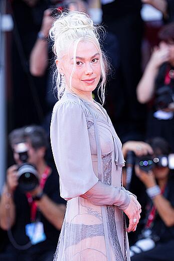Phoebe Bridgers see through to tits at Primetime Screening at 83rd Venice International Film Festival at Sala Grande - September 05, 2026