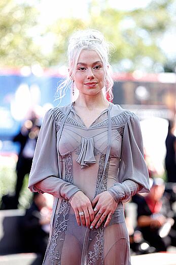 Phoebe Bridgers see through to tits at Primetime Screening at 83rd Venice International Film Festival at Sala Grande - September 05, 2026