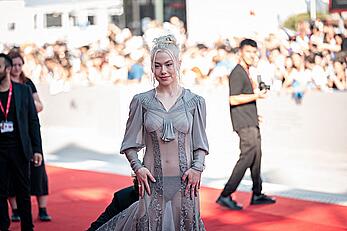 Phoebe Bridgers see through to tits at Primetime Screening at 83rd Venice International Film Festival at Sala Grande - September 05, 2026