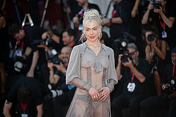 Phoebe Bridgers see through to tits at Primetime Screening at 83rd Venice International Film Festival at Sala Grande - September 05, 2026