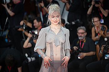 Phoebe Bridgers see through to tits at Primetime Screening at 83rd Venice International Film Festival at Sala Grande - September 05, 2026