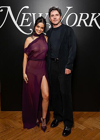 Rachel Zegler in sheer dress at New York Magazine’s The Culturati 50 Party in NYC