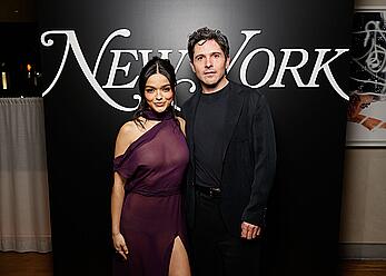 Rachel Zegler in sheer dress at New York Magazine’s The Culturati 50 Party in NYC
