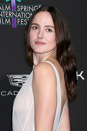 Renate Reinsve in see through dress at 37th Annual Palm Springs International Film Festival