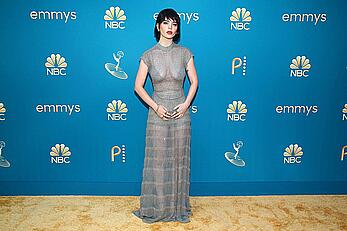Sophie Thatcher in see through dress at 74th Annual Emmy Awards in LA
