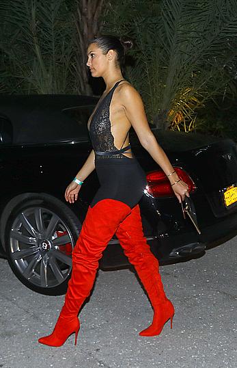 Busty Tao Wickrath in see through top