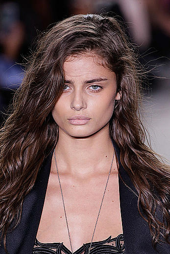 Taylor Marie Hill see through dressed at Alexander Wang Spring 2017 Show at NY Fashion Week