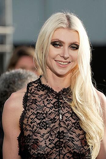 Taylor Momsen braless in sheer dress at 2025 Rock & Roll Hall of Fame Induction Ceremony