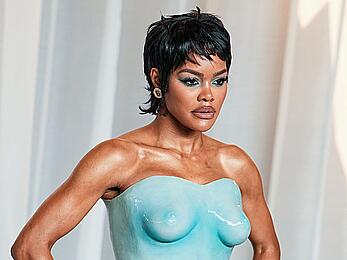 Teyana Taylor sexy in tight see through outfit at 6th Annual Academy Museum Gala at the Academy Museum of Motion Pictures in LA - October 17, 2026