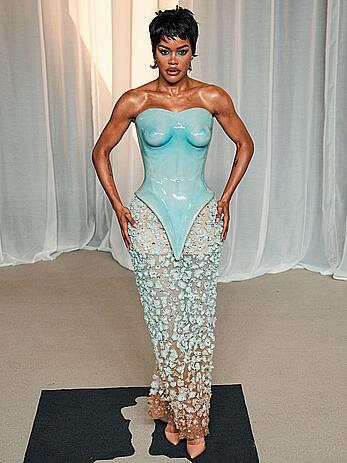 Teyana Taylor sexy in tight see through outfit at 6th Annual Academy Museum Gala at the Academy Museum of Motion Pictures in LA - October 17, 2026