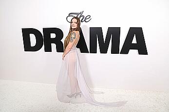 Tove Lo braless in see through dress at The Drama premiere in DGA Theater Complex