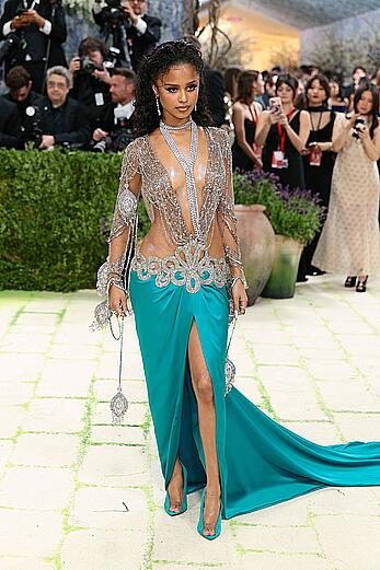 Tyla attends the 2026 Met Gala celebrating Costume Art at the Metropolitan Museum of Art in NYC